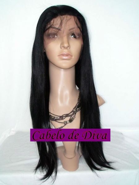 Lace Front - Cabelo Humano Malasiano Virgem